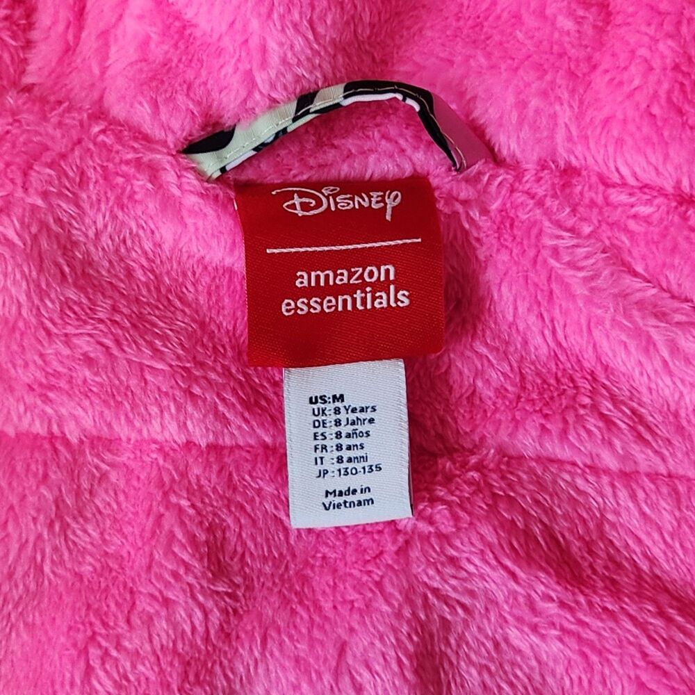 NWOT Disney Girls Minnie Mouse Daisy Hooded Jacket Size M/8 - Picture 2 of 11
